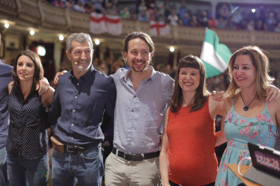 Mitin Podemos en Almería