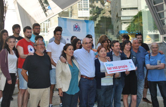 Ex-deputados do Congreso no acto coa mocidade en Vigo (2) (1)