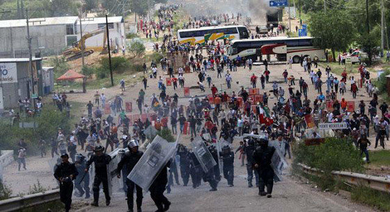 Revoltas en Oaxaca