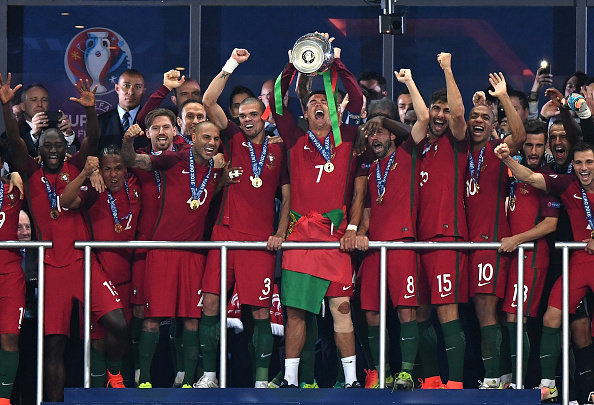 Portugal campioa da Euro 16. Foto: Getty Images. Michael Reagan