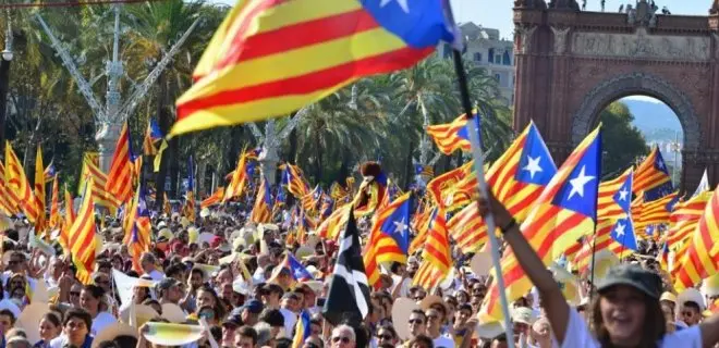 Diada 2016 en Barcelona (Foto: Josep Maria Montaner / Naciódigital.cat)