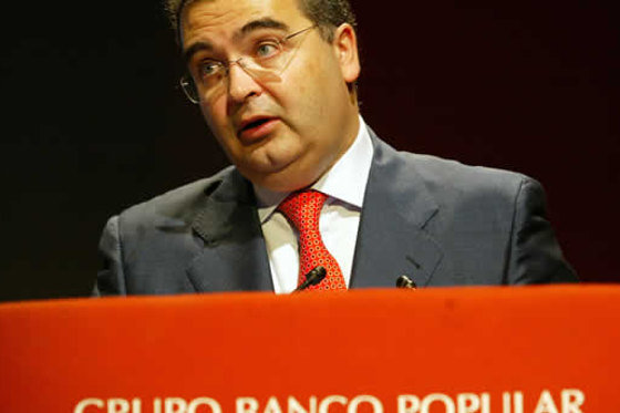 Ángel Ron, presidente do Banco Popular