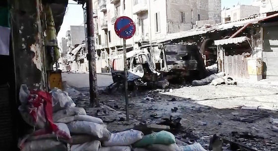 Bombardeamento Aleppo