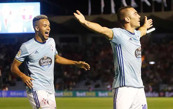 Celta Bar&ccedil;a Iago Aspas