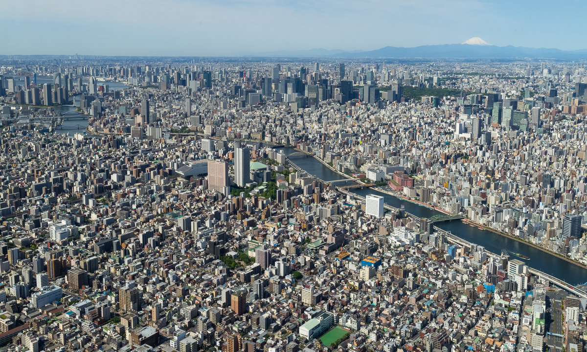 Toquio é unha das primeiras megacidades