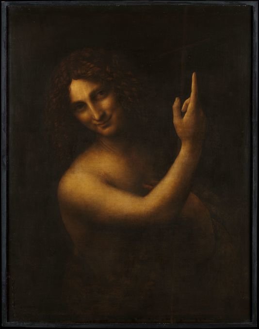 San Xoán Bautista, de Leonardo da Vinci
