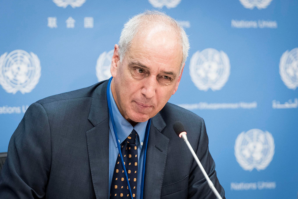 Michael Lynk, relator da UNU . Foto ONU/Mark Garten