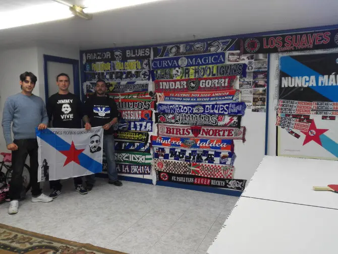 Membros da Asociaci&oacute;n Jimmy Sempre con N&oacute;s