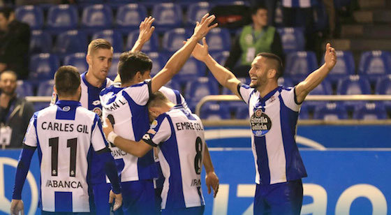 Deportivo-Real Sociedad (5-1). 5 de decembro de 2016