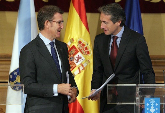 Alberto Núñez Feijóo e Íñigo de la Serna