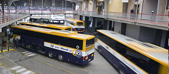Antiga estación de autobuses de Santiago de Compostela. (Foto: Europa Press)