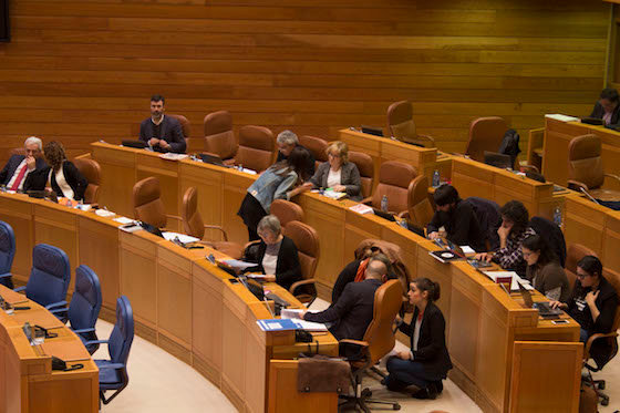 Pleno do Parlamento galego. 22 de febreiro de 2017