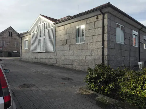 Centro de sa&uacute;de de Arcade, en Soutomaior