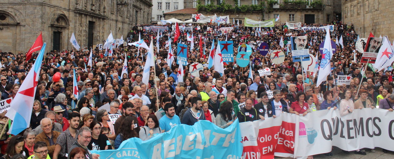 queremos galego manifestación