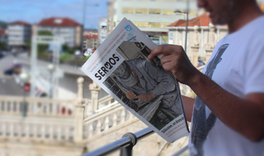 Lector sermos galiza semanario xornal foto de elvira fernández