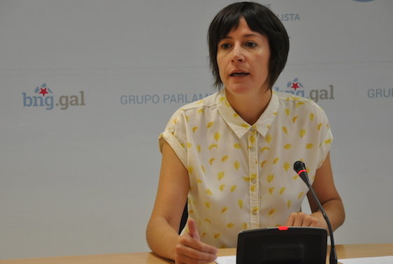Ana Pontón. Conferencia de imprensa 27 de xullo 2017