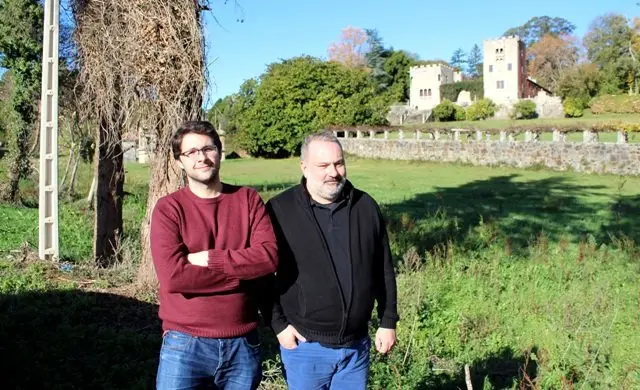 Manuel P&eacute;rez e Carlos Bab&iacute;o en Meir&aacute;s([Imaxe: Erik Doba&ntilde;o).