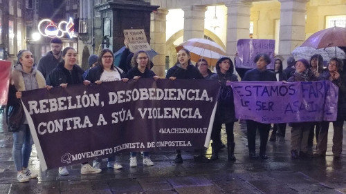 concentración Compostela (2 de xaneiro 2018)