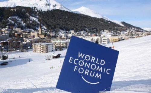Logo do Foro Económico Mundial. (Foto: Nós Diario)