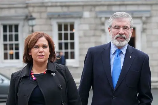 mary lou mcdonald gerry adams