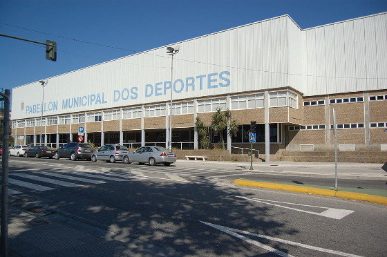 pavillón dos deportes de Pontevedra