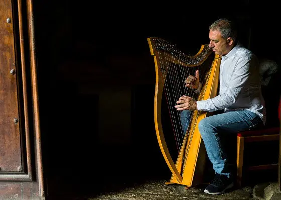 Rodrigo Roman&iacute;. (Foto: Noia Harp Fest)