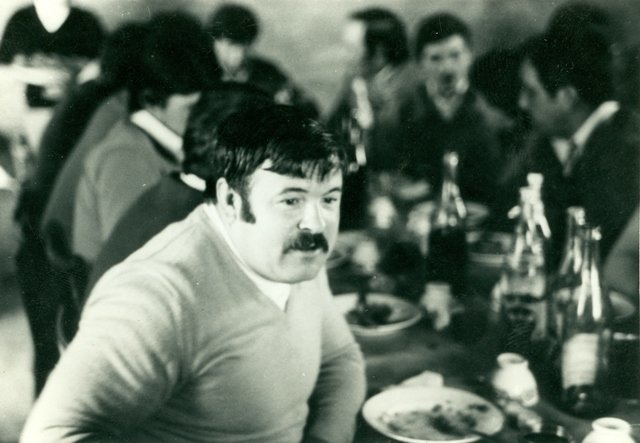 [Imaxe: Pedro Trepat] Manuel Fraga Seoane, un dos protagonistas da loita veciñal, en 1979.