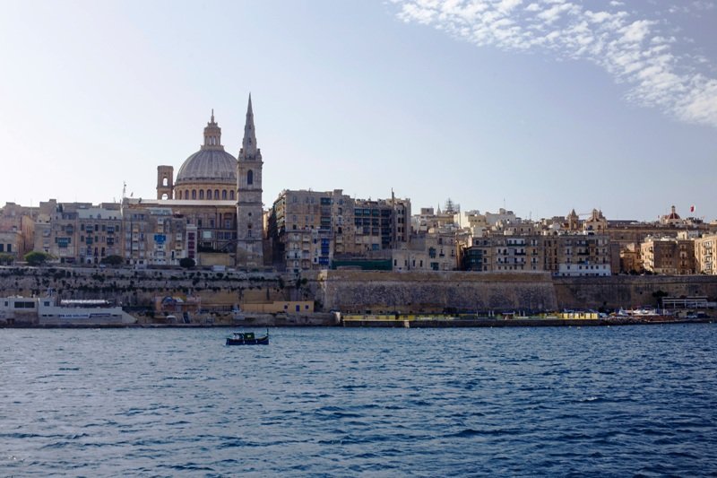 Unha imaxe do centro de Malta