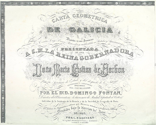 Carta_geométrica_de_Galicia_Museo_Naval_01_Título