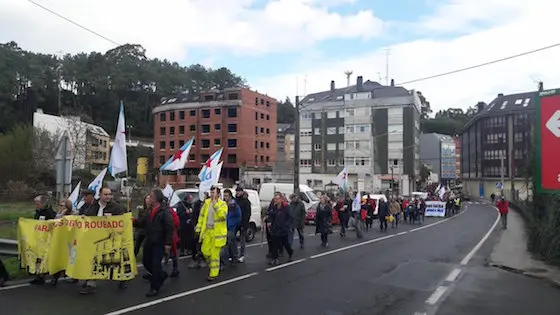 Marcha desde Sada ao Pazo de Meir&aacute;s.