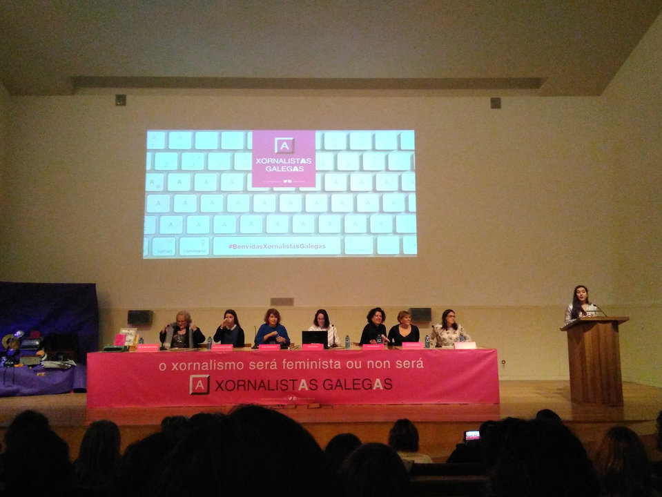Acto de presentación de Xornalistas Galegas