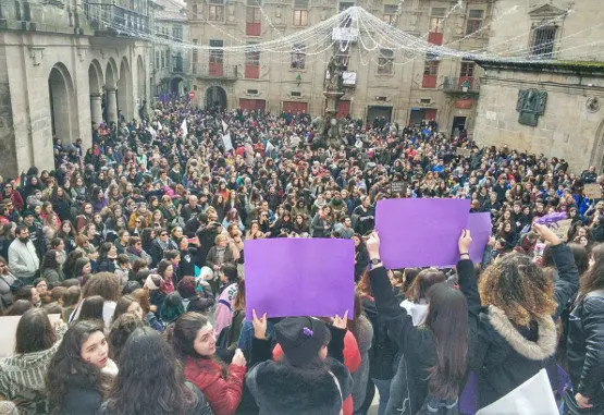 feminismo 25N compostela