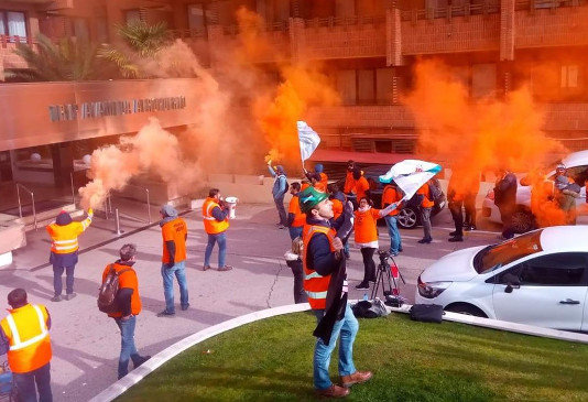 alcoa madrid protesta