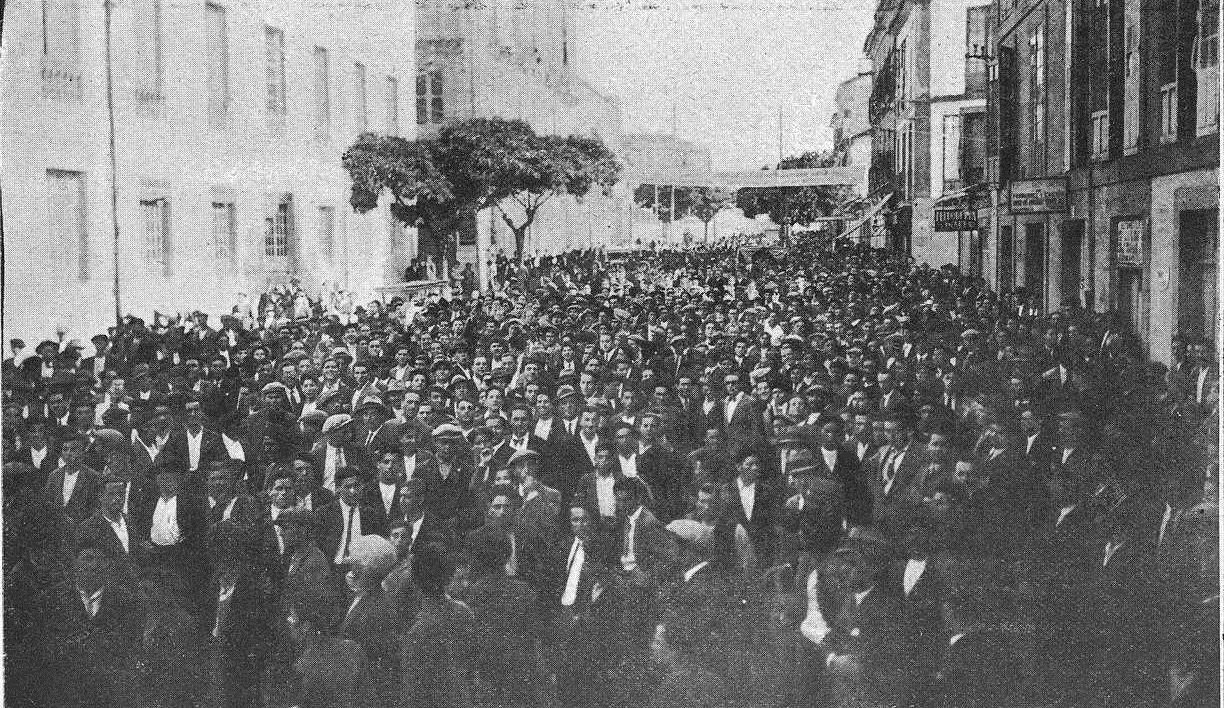 [Imaxe: Vida Gallega] Ourense proclama a República galega.
Xuño, 1931.