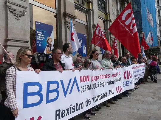 bbva sindicatos concentraci&oacute;n