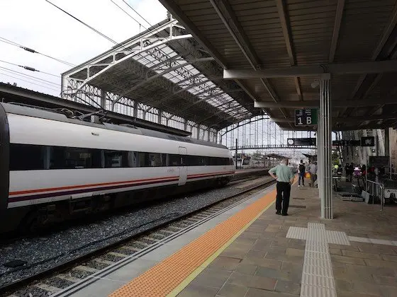 Estación de tren de Santiago [Imaxe: Alberte Mera]