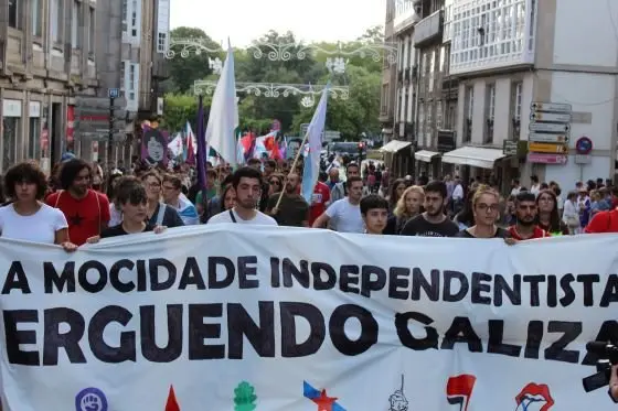Mobilizaci&oacute;n de Mocidade pola Independencia