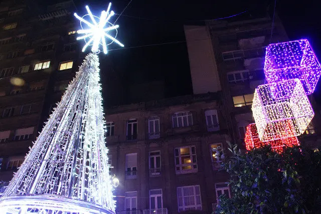 luces nadal vigo