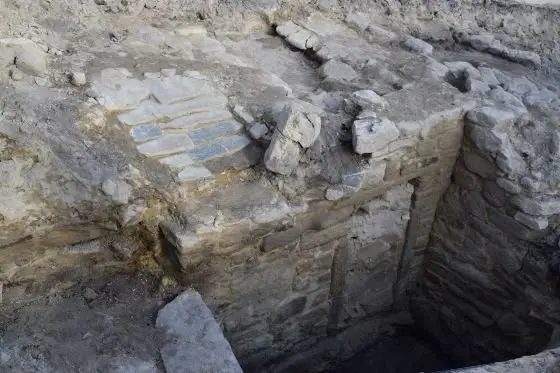 Sauna da Idade de Ferro en Cervo [Imaxe Mari&ntilde;a Patrimonio]