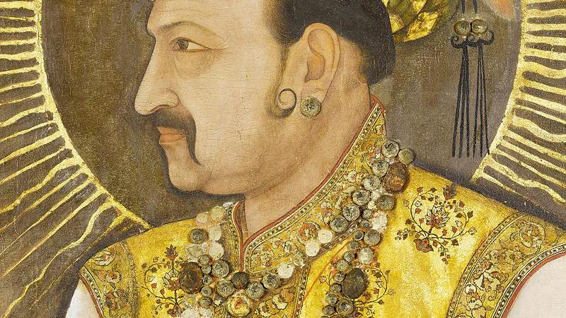 Jahangir, líder mongol que se encontrou con Andrade en 1624