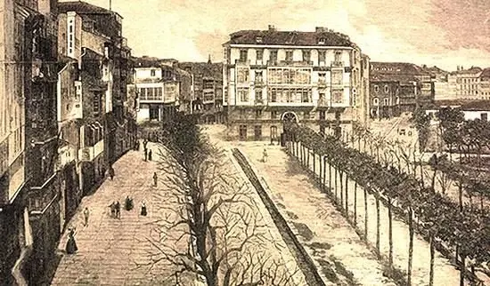 a coru&ntilde;a s&eacute;culo XIX