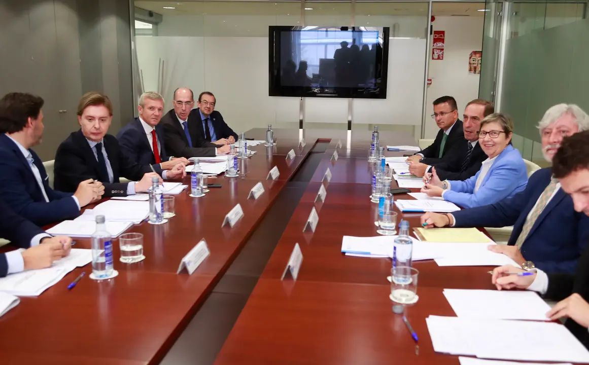 Reuni&oacute;n do Grupo Interdepartamental (Foto: Xunta da Galiza)