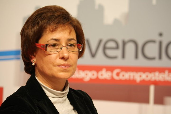 Elvira Lama (PSOE), alcaldesa de Xinzo de Limia.