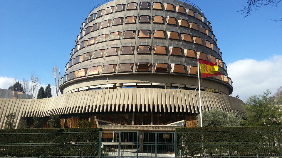 Edificio do Tribunal Constitucional en Madrid (Foto: Nós Diario).