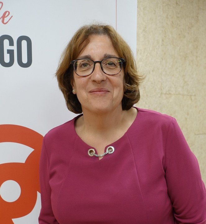 Olga Alonso, candidata do PSdeG ao Congreso pola circunscrición de Pontevedra [Imaxe: PSdeG]