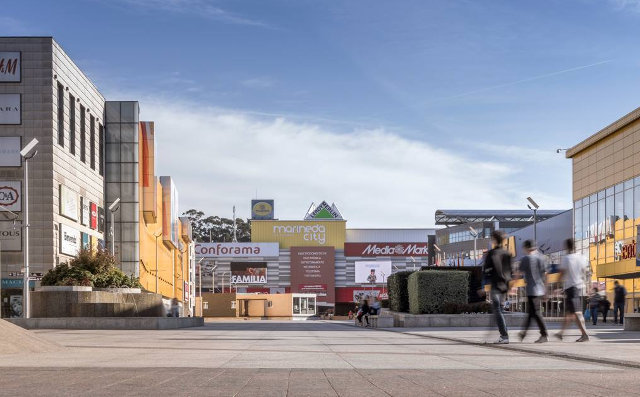 Centro comercial Marineda City na Coruña. [Imaxe: Marineda City]