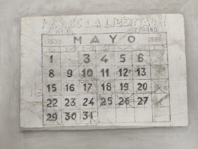 Calendario presos Guerra Civil mosteiro Oia