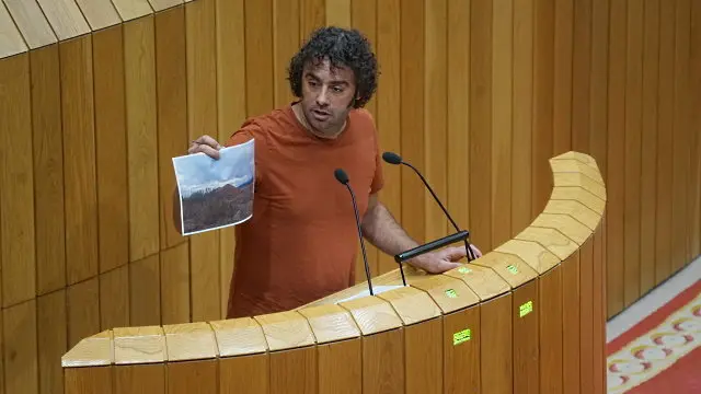 David Rodr&iacute;guez, deputado do Grupo Mixto. (En Marea)
