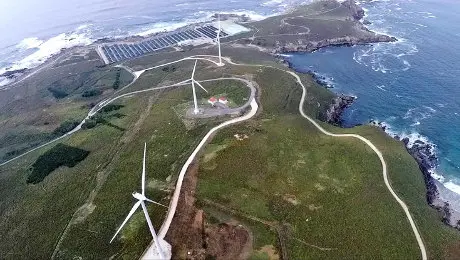 Parque e&oacute;lico de Cabo Vilano. (Natrugy)