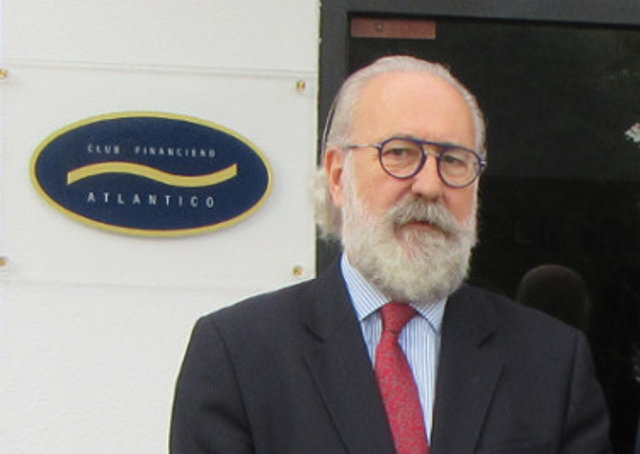 Mariano Gómez-Ulla, presidente do Clube Financeiro Atlántico.